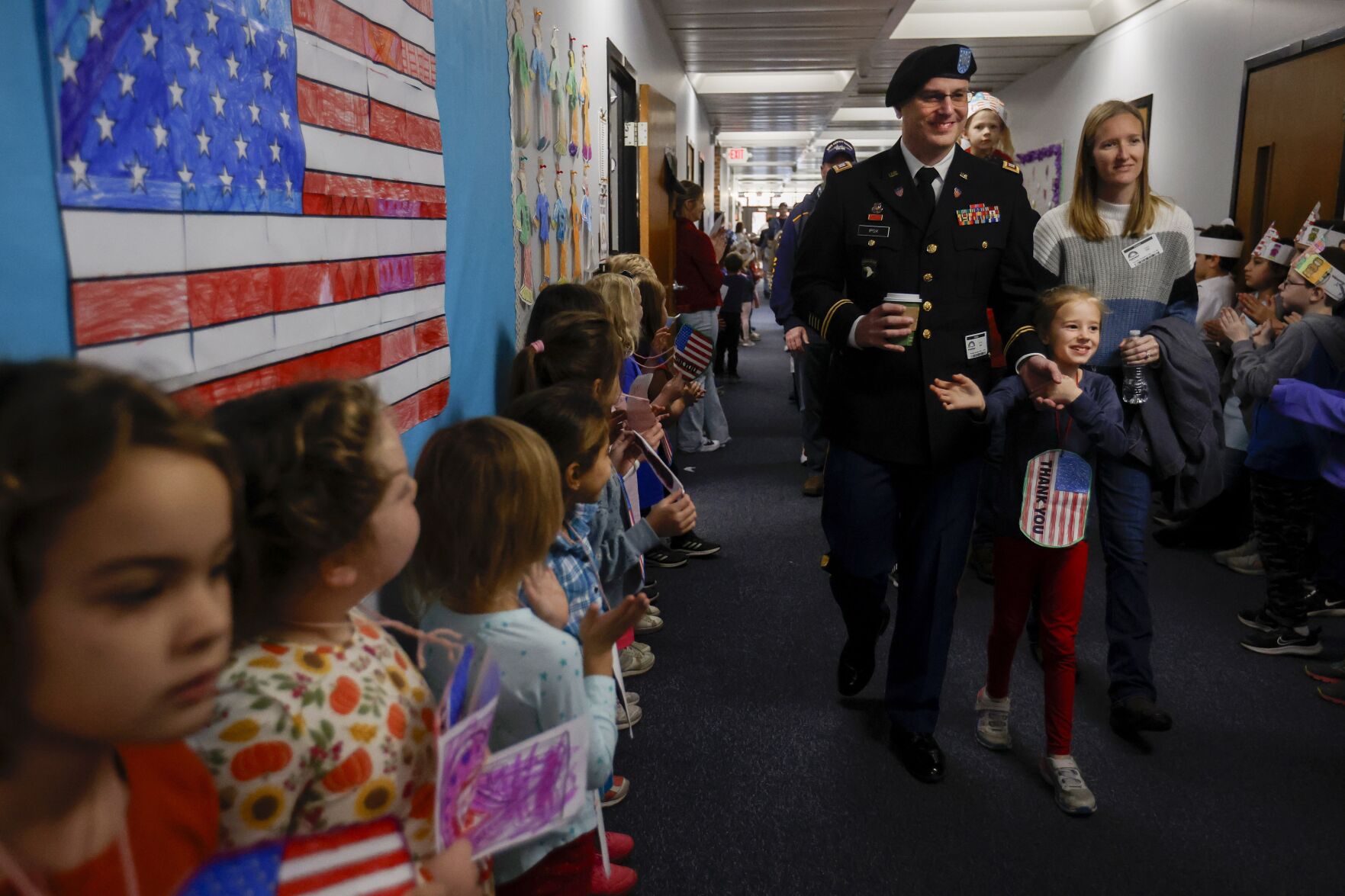 Veterans day celebrated at Pierremont Elementary School in Manchester